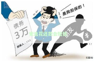 安逸花还款会短信